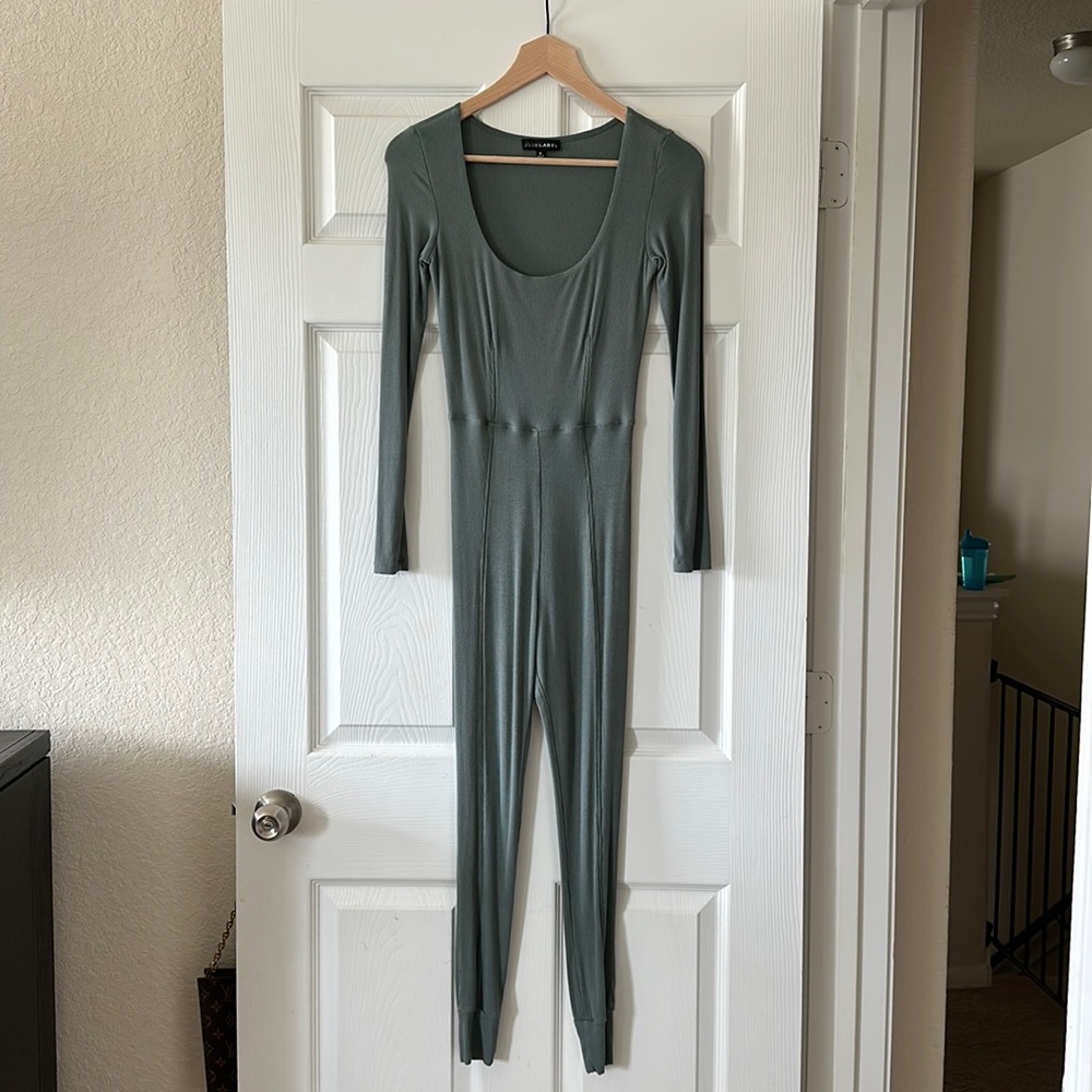 JLUXLABEL Ribbed Jumpsuit